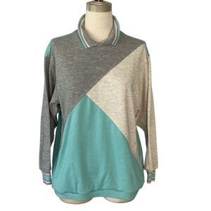 Vintage 70’s Jantzen Crewneck Sweatshirt Women’s XL Grandma Core